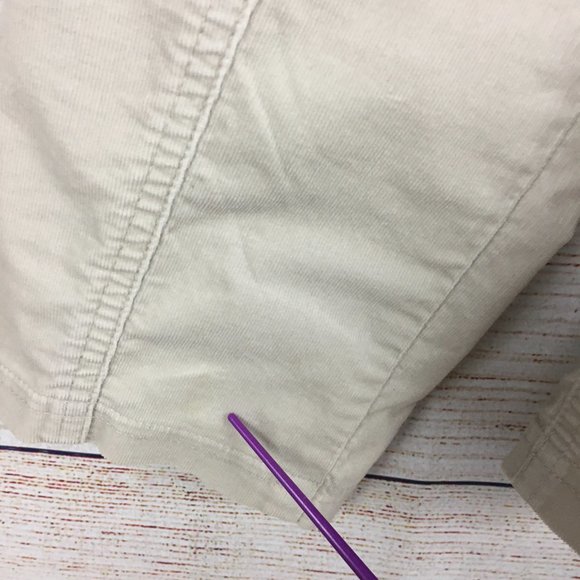 Chico's Tan Jacket Lightweight Corduroy Stretch Jacket Size 1 - Picture 12 of 12